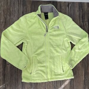 The North Face Women’s Osito Fleece Jacket Soft Lime Yellow Size Small
